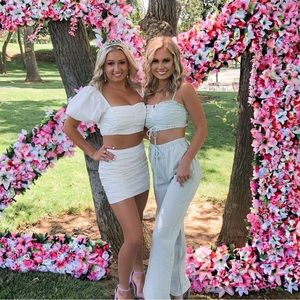 Princess Polly Green Gingham Set